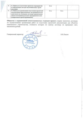 Допуск на проектирование - 6